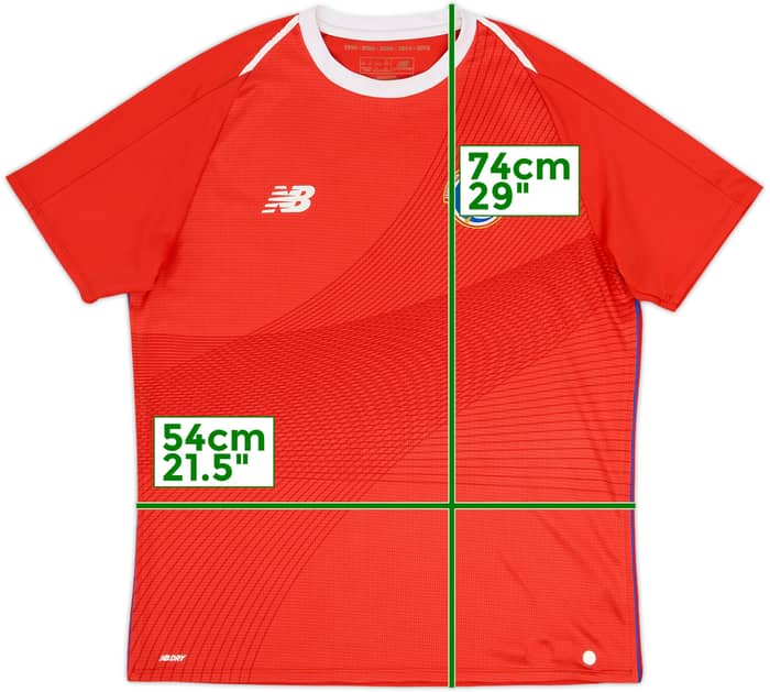 2018-19 Costa Rica Home Shirt - 6/10 - (L)