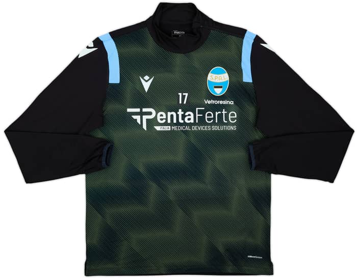 2021-22 SPAL PLayer Issue Macron Training Top #17 - 5/10 - (M)