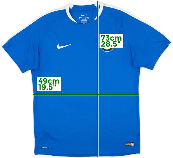 2015-16 Inter Milan Nike Training Shirt - 9/10 - (L)