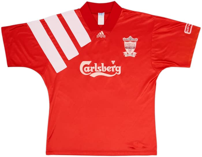 1992-93 Liverpool Centenary Home Shirt #2 - 5/10 - (XL)