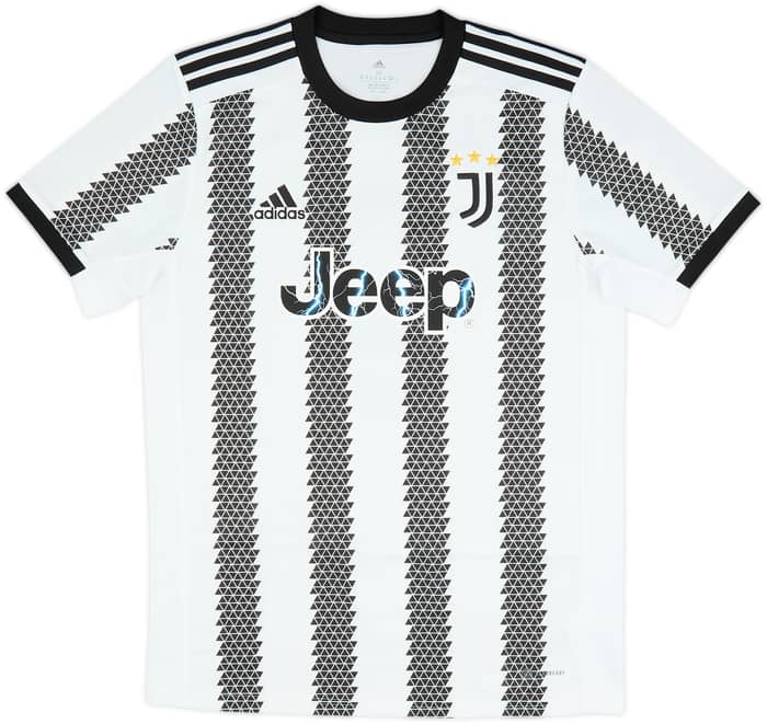 2022-23 Juventus Home Shirt Vlahovic #9 - 10/10 - (M)