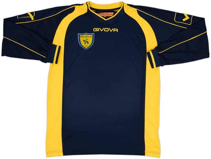 2010-12 Chievo Givova Training L/S Shirt - 9/10 - (L)