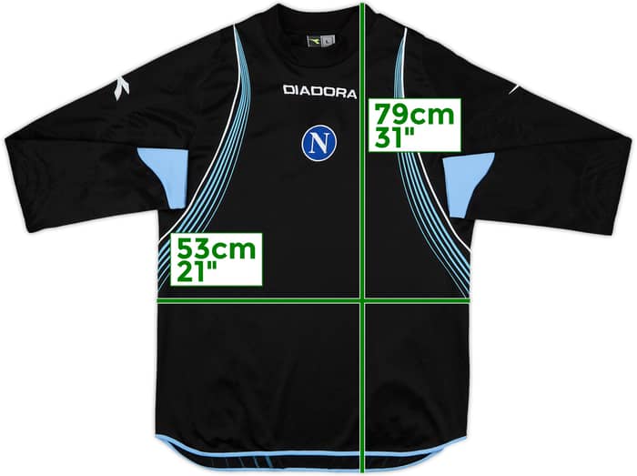 2007-08 Napoli GK Shirt - 5/10 - (L)