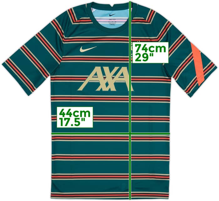 2021-22 Liverpool Nike Training Shirt - 10/10 - (S)