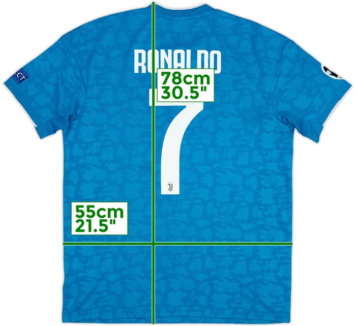 2019-20 Juventus Third Shirt Ronaldo #7 - 6/10 - (L)