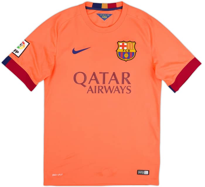 2014-15 Barcelona Away Shirt Neymar Jr #11 - 7/10 - (S)