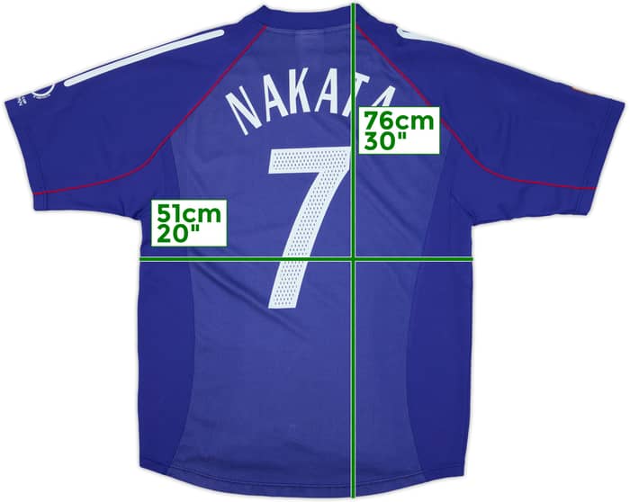 2002-04 Japan Home Shirt Nakata #7 - 7/10 - (L)