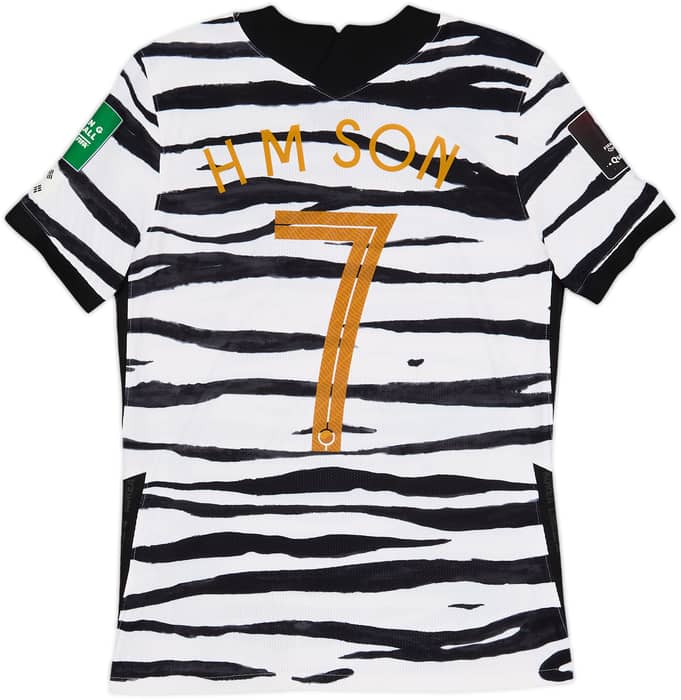 2020-21 South Korea Authentic Away Shirt H M Son #7 - 9/10 - (M)
