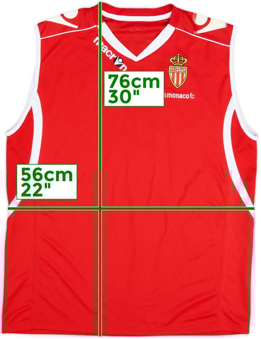 2010-11 Monaco Macron Training Vest - 5/10 - (XL)
