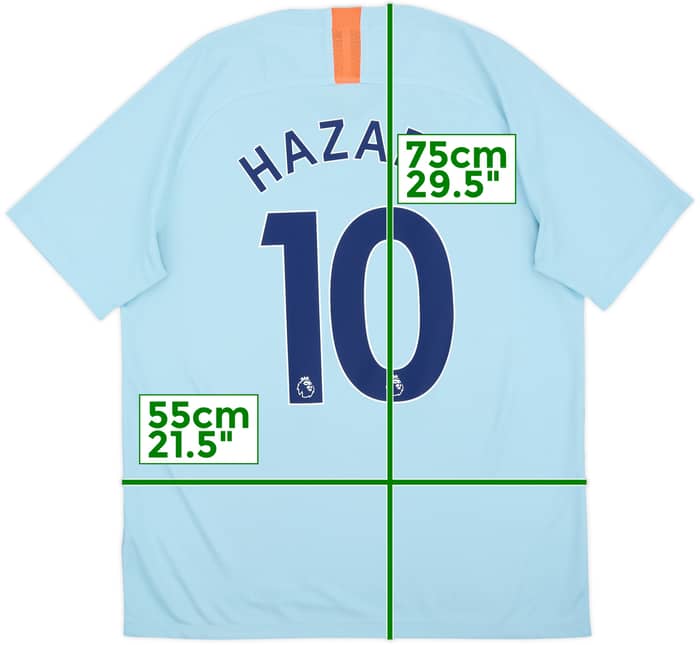 2018-19 Chelsea Third Shirt Hazard #10 - 10/10 - (L)