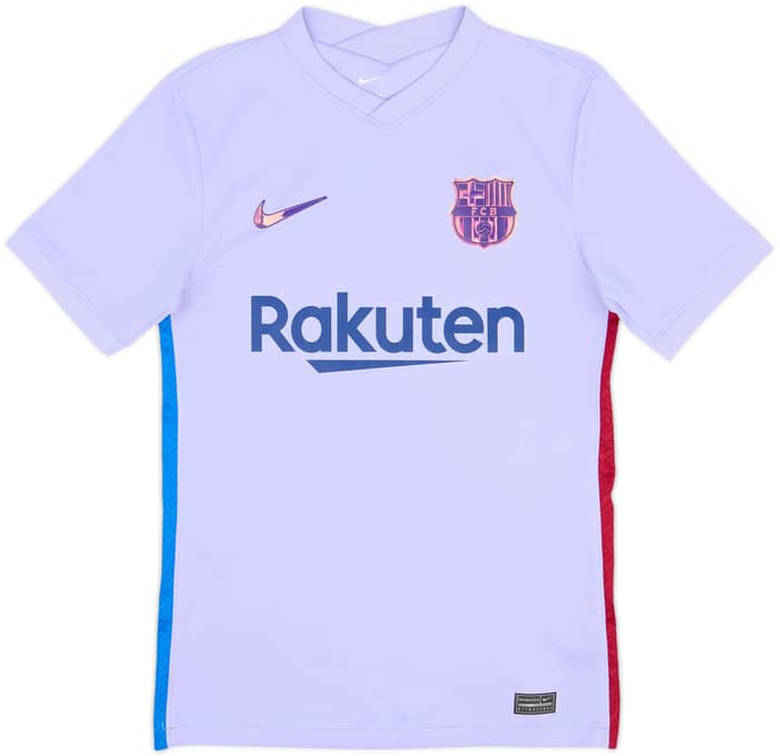 2021-22 Barcelona Away Shirt Gavi #30 - 8/10 - (XS)