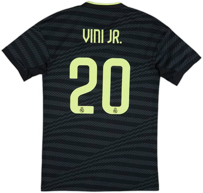2022-23 Real Madrid Third Shirt Vini Jr #20 - 8/10 - (XS)