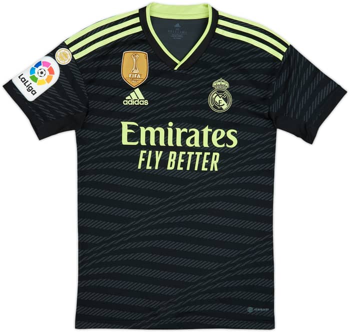 2022-23 Real Madrid Third Shirt Vini Jr #20 - 8/10 - (XS)