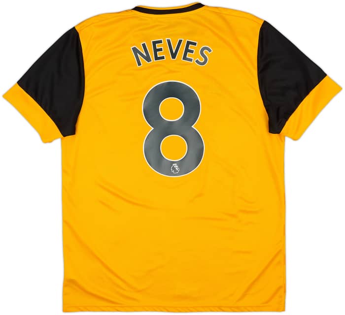 2020-21 Wolves Home Shirt Neves #8 - 9/10 - (L)