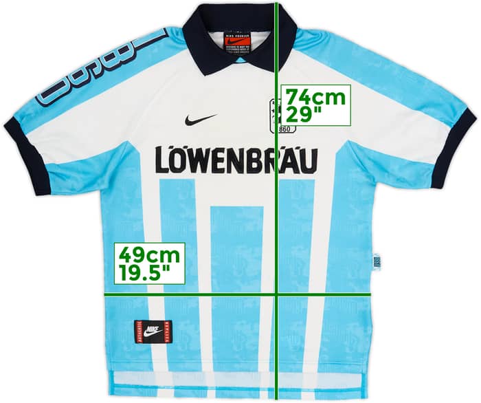 1996-97 1860 Munich Home Shirt - 5/10 - (S)