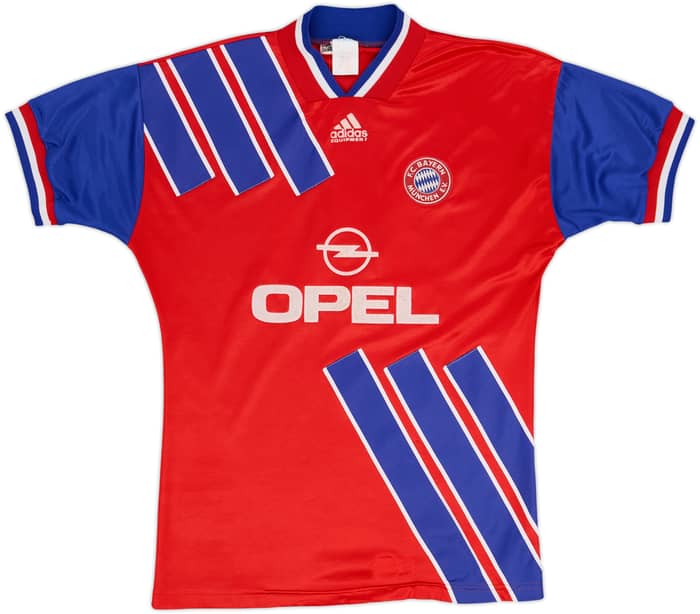 1993-95 Bayern Munich Home Shirt #10 - 7/10 - (S)