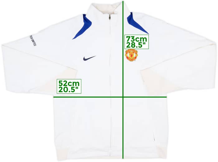 2005-06 Manchester United Nike Track Jacket - 8/10 - (M)