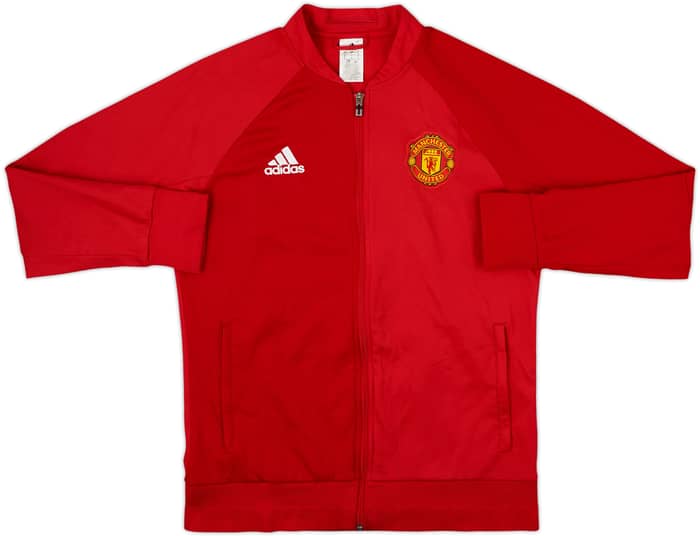 2016-17 Manchester United adidas Track Jacket - 8/10 - (L)