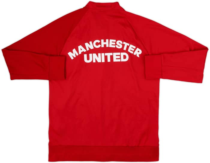 2016-17 Manchester United adidas Track Jacket - 8/10 - (L)
