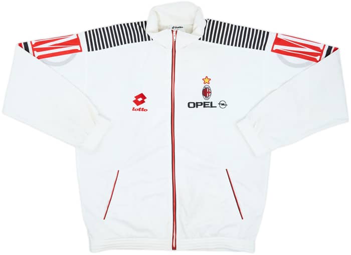 1995-96 AC Milan Lotto Track Jacket - 6/10 - (XL)