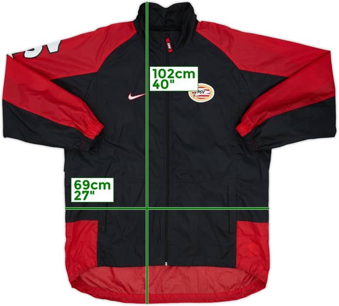 1997-98 PSV Nike Rain Coat - 8/10 - (XXL)