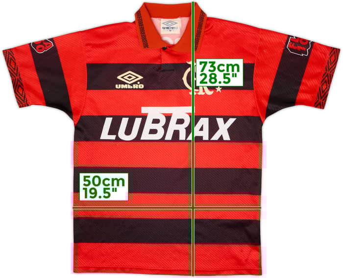 1993-94 Flamengo Home Shirt #7 - 5/10 - (M)