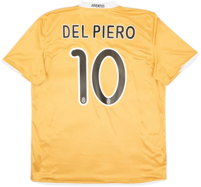 2008-09 Juventus Away Shirt Del Piero #10 - 7/10 - (XL)