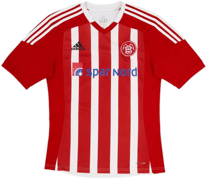 2013-14 Aalborg Home Shirt Jacobsen #18 - 6/10 - (S)