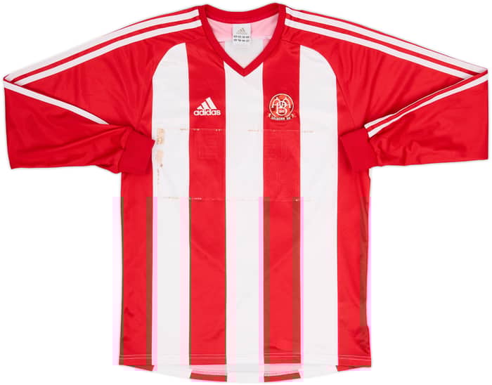 2003-04 Aalborg Home L/S Shirt Ericsson #18 - 3/10 - (S)