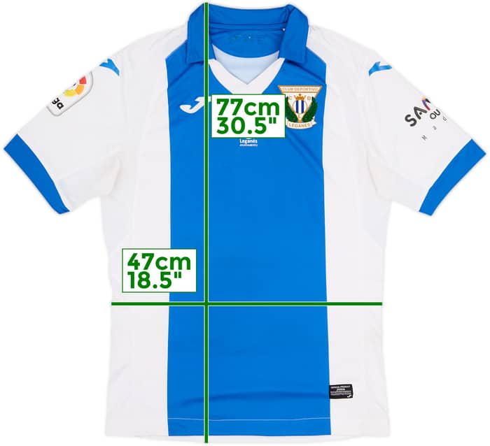 2017-18 Leganes Home Shirt - 8/10 - (L)