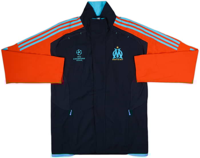 2011-12 Olympique Marseille adidas Track Jacket - 8/10 - (M)