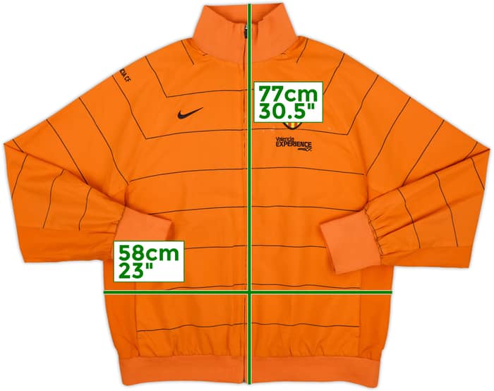 2008-09 Valencia Nike Track Jacket - 6/10 - (L)