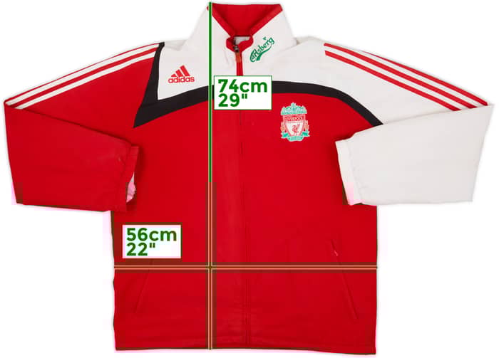 2007-08 Liverpool adidas Track Jacket - 5/10 - (M/L)