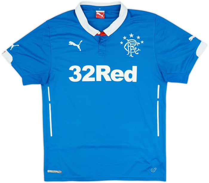 2014-15 Rangers Home Shirt - 8/10 - (M)