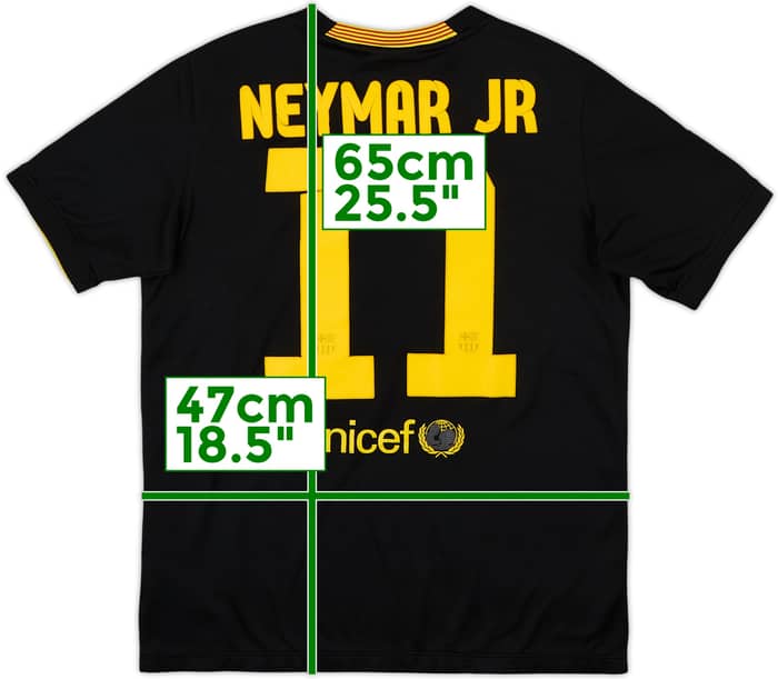 2013-14 Barcelona Third Shirt Neymar Jr #11 - 6/10 - (XL.Boys)