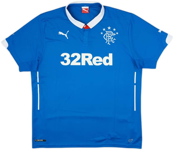 2014-15 Rangers Home Shirt - 10/10 - (XL)