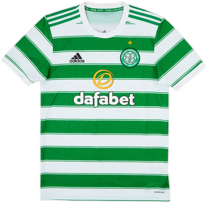 2021-22 Celtic Home Shirt - 6/10 - (S)