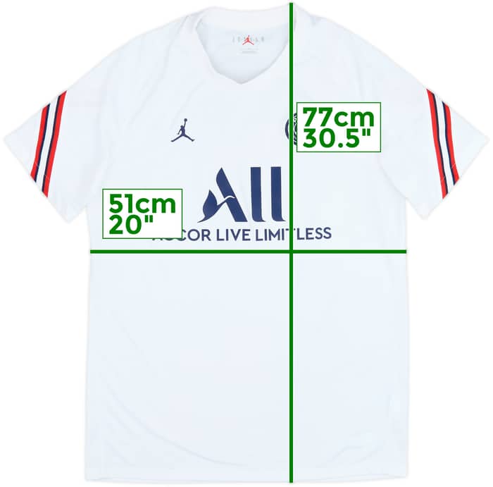 2021-22 Paris Saint-Germain Nike Training Shirt - 9/10 - (L)