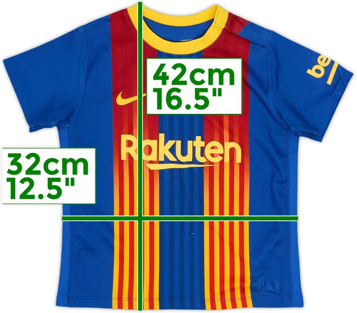 2020-21 Barcelona Special Edition 'El Clasico' Fourth Shirt - 8/10 - (24-36 Months)