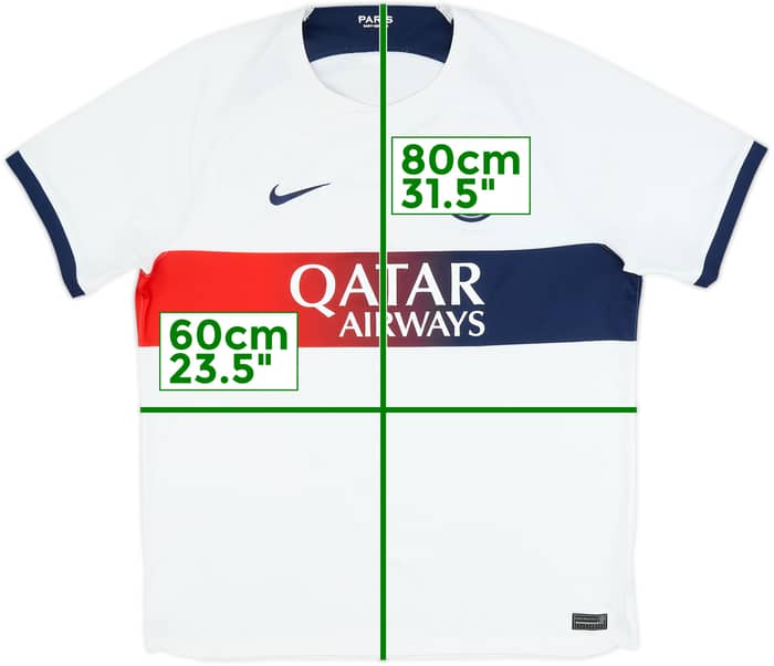 2023-24 Paris Saint-Germain Away Shirt - 6/10 - (XL)