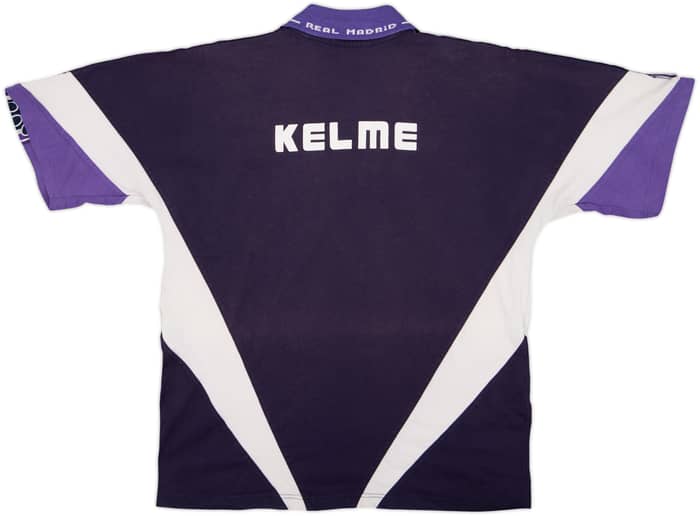 1996-97 Real Madrid Kelme Polo Shirt - 7/10 - (L)