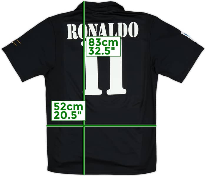 2002-03 Real Madrid Centenary Away Shirt Ronaldo #11 - 6/10 - (M)