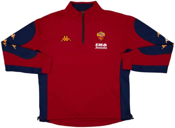 2000-01 Roma Kappa 1/4 Zip Drill Top - 5/10 - (XL)