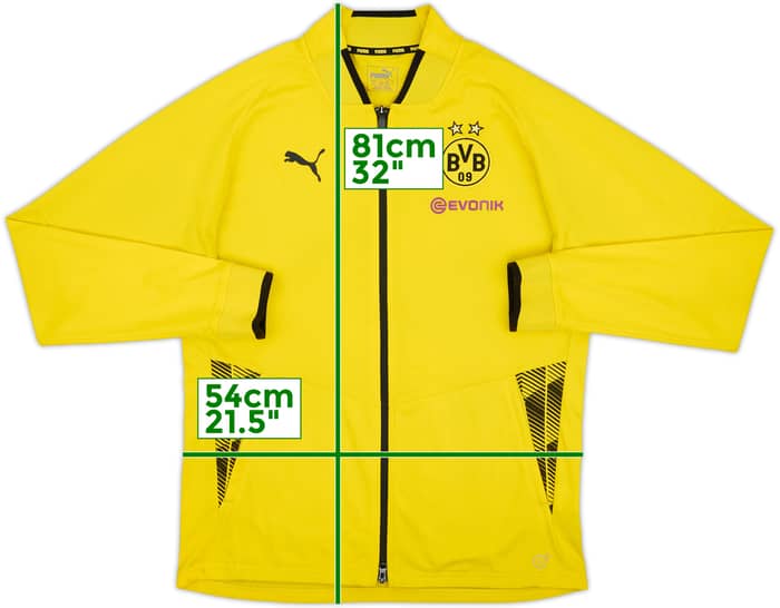 2017-18 Borussia Dortmund Puma Track Jacket - 6/10 - (L)