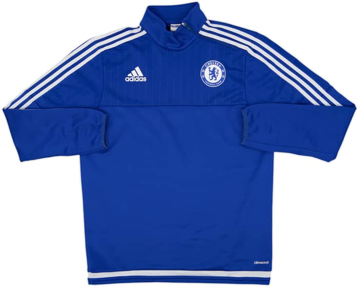 2015-16 Chelsea adidas 1/4 Zip Training Top - 8/10 - (M)