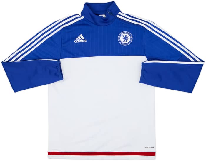 2015-16 Chelsea adidas 1/4 Zip Training Top - 5/10 - (M)