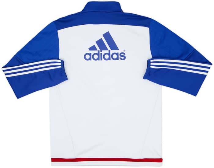 2015-16 Chelsea adidas 1/4 Zip Training Top - 5/10 - (M)
