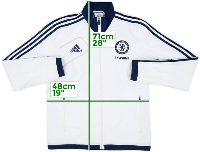 2012-13 Chelsea adidas Track Jacket - 5/10 - (XL.Boys)