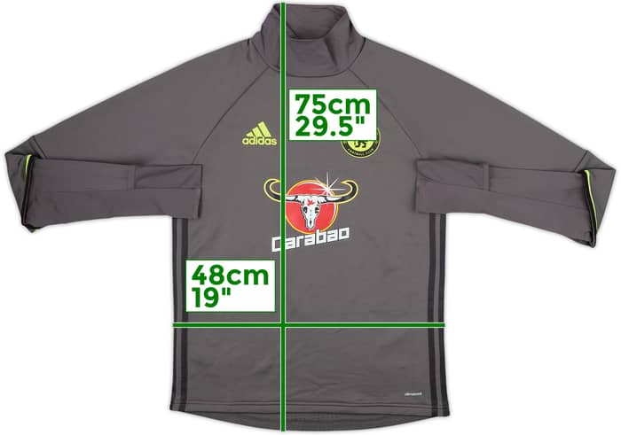 2016-17 Chelsea adidas Drill Top - 8/10 - (S)
