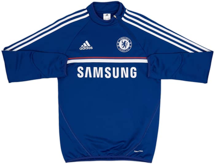 2013-14 Chelsea adidas 1/4 Zip Training Top - 9/10 - (S)